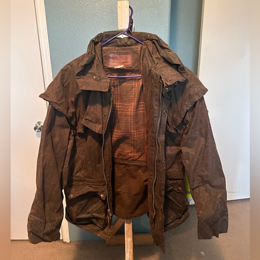 Australian Outback Oilskin Men's Jacket